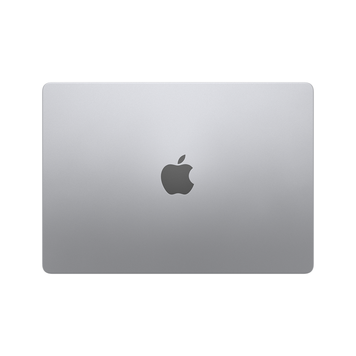 Apple 13-inch MacBook Air M3 space gray closed top view