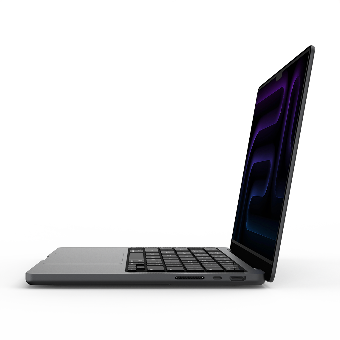 Apple MacBook Pro 14-inch M5 open right side view