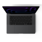Apple MacBook Pro 16-inch M5 space black opened top view