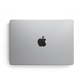 Apple MacBook Pro 14-inch M3 silver closed top view