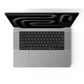 Apple MacBook Pro 16-inch M3 silver opened top view