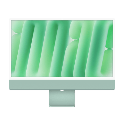 Apple iMac M4 green front view