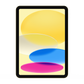 Apple iPad yellow front view