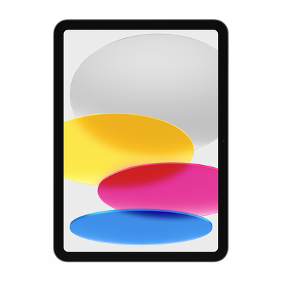 Apple iPad silver front view