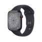 Apple Watch Series 8 45mm GPS + Cellular - Midnight w/ S/M Midnight Sports Band, Grade A