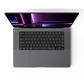 Apple MacBook Pro 16-inch M2 space gray opened top view