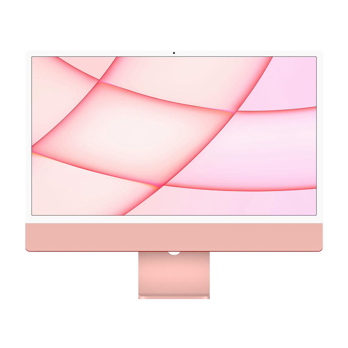 Apple M1 iMac 24-inch - Pink - 8GB RAM, 256GB Flash, 7-Core GPU, 2 Ports, Open Box