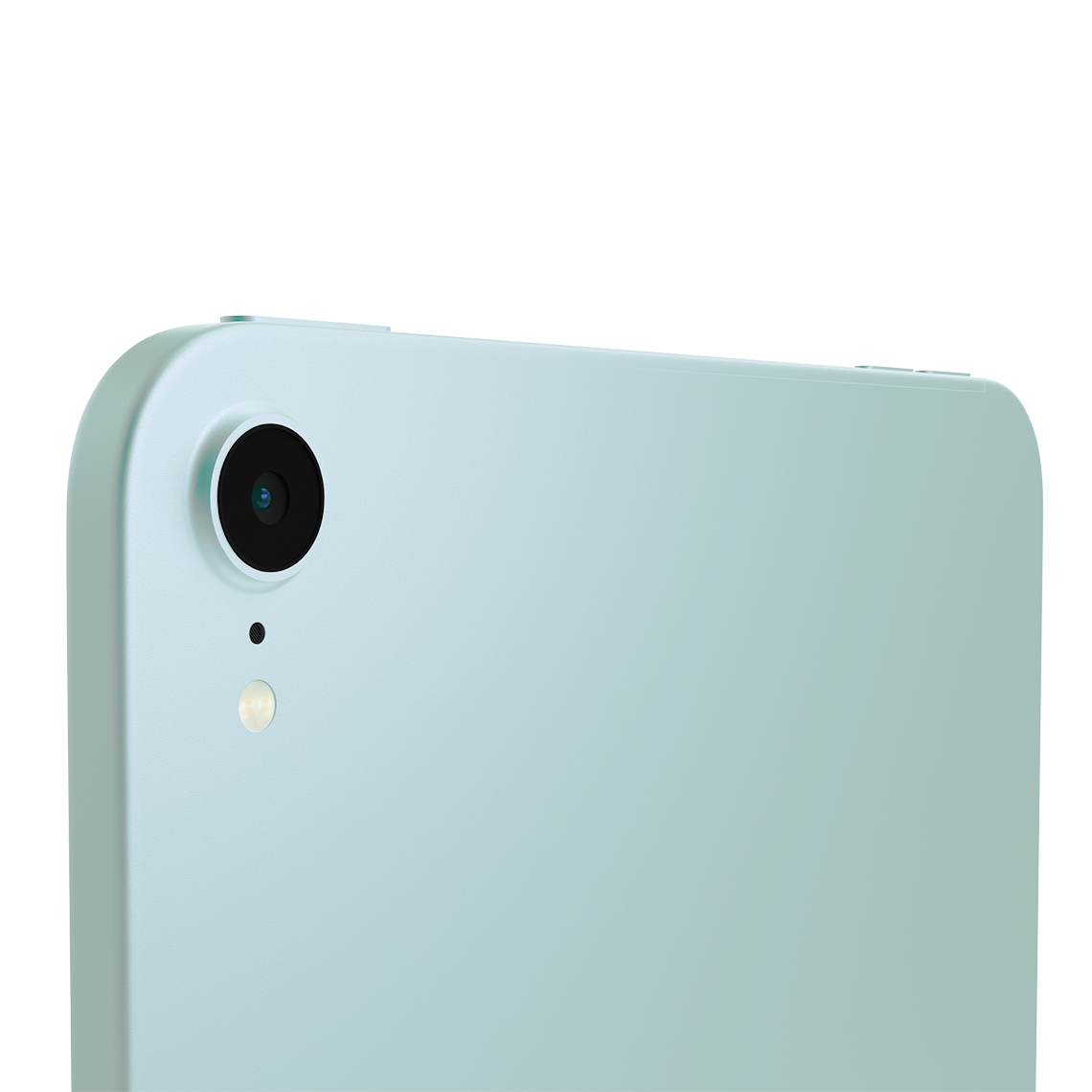 Apple iPad Mini 7th Gen Blue close-up view