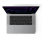 Apple MacBook Pro 16-inch M5 silver opened top view