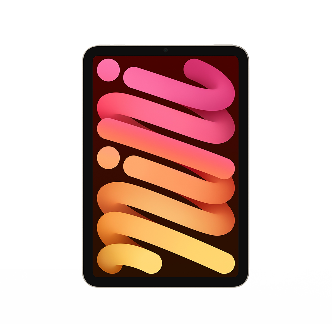 Apple iPad Mini 7th Gen Starlight front view