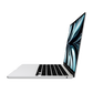 Apple 13-inch MacBook Air M2 silver opened right side view