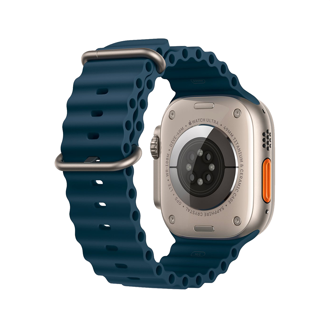 Apple Watch Ultra 2 49mm GPS + Cellular - Titanium - Blue Ocean Band,