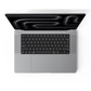 Apple MacBook Pro 16-inch M3 silver opened top view
