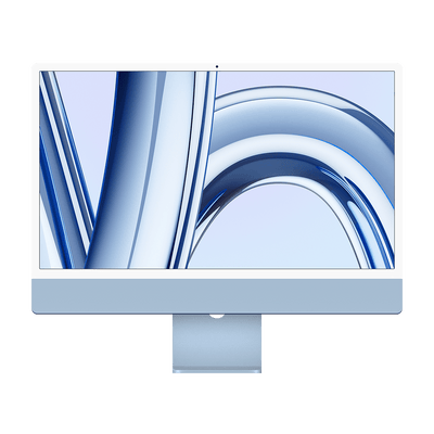 Apple iMac M3 blue front view