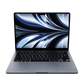 Apple 13-inch MacBook Air M2 midnight front view