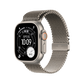 Apple Watch Ultra 2 Natural Titanium with Natural Titanium Milanese Loop