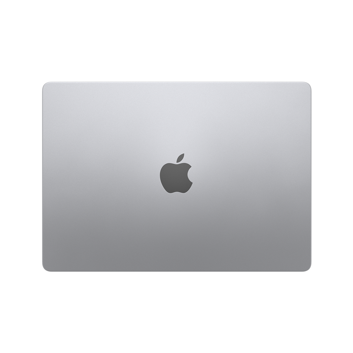 Apple 13-inch MacBook Air M2 space gray closed top view
