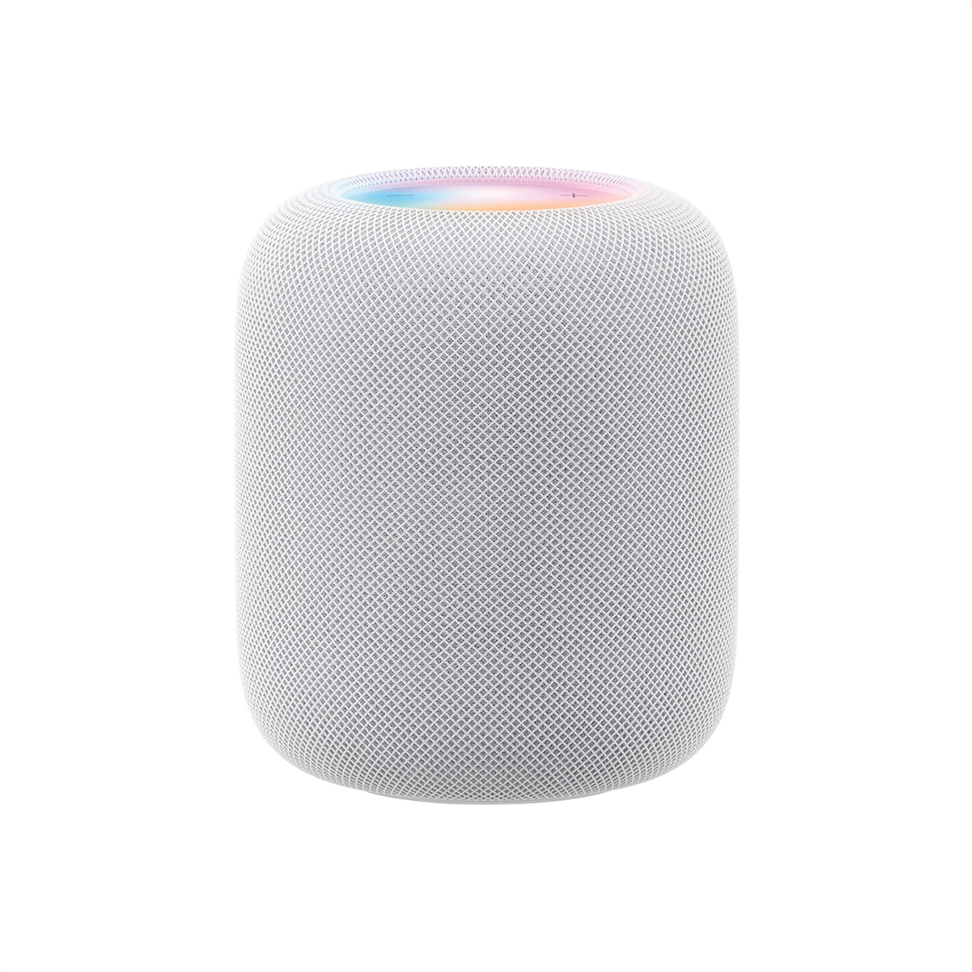 Apple HomePod 2nd Generation white side view