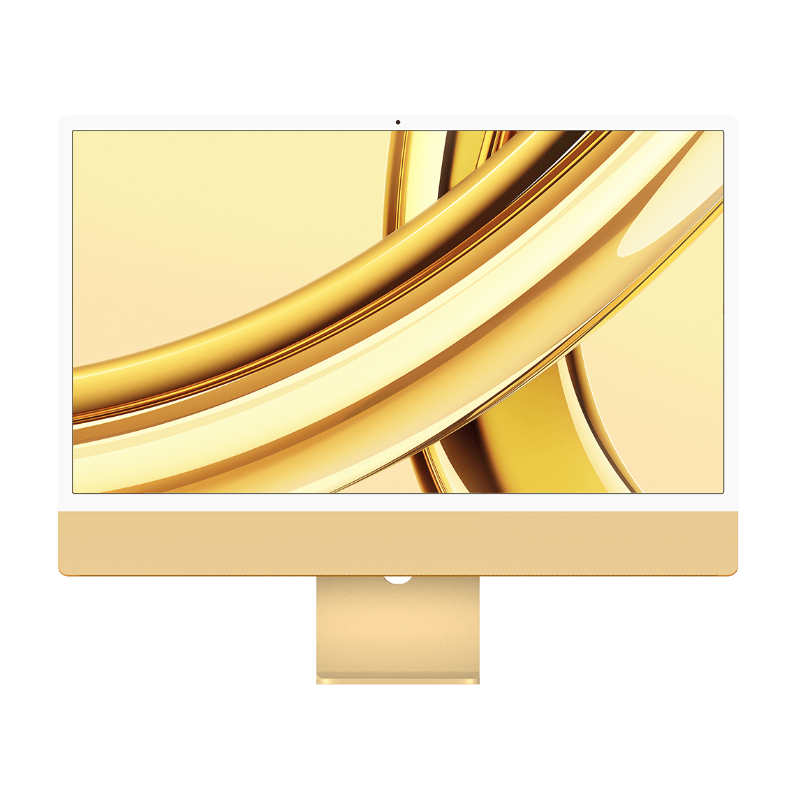 Apple iMac M3 yellow front view