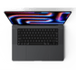 Apple MacBook Pro 16-inch M4 space black opened top view