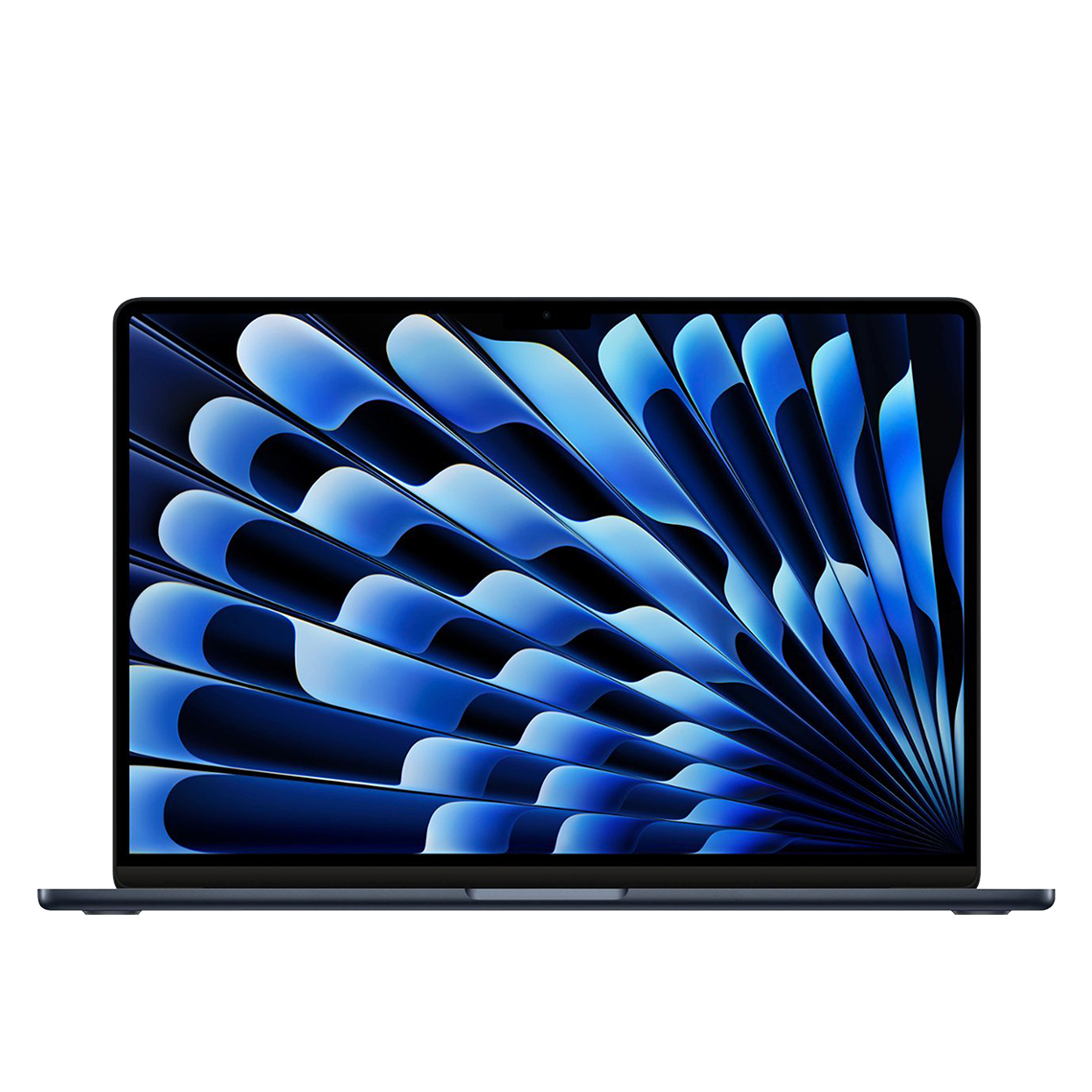 Apple 15-inch MacBook Air midnight front view