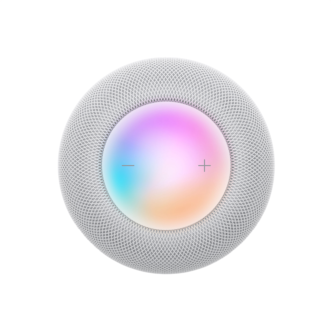 Apple HomePod 2nd Generation white top view