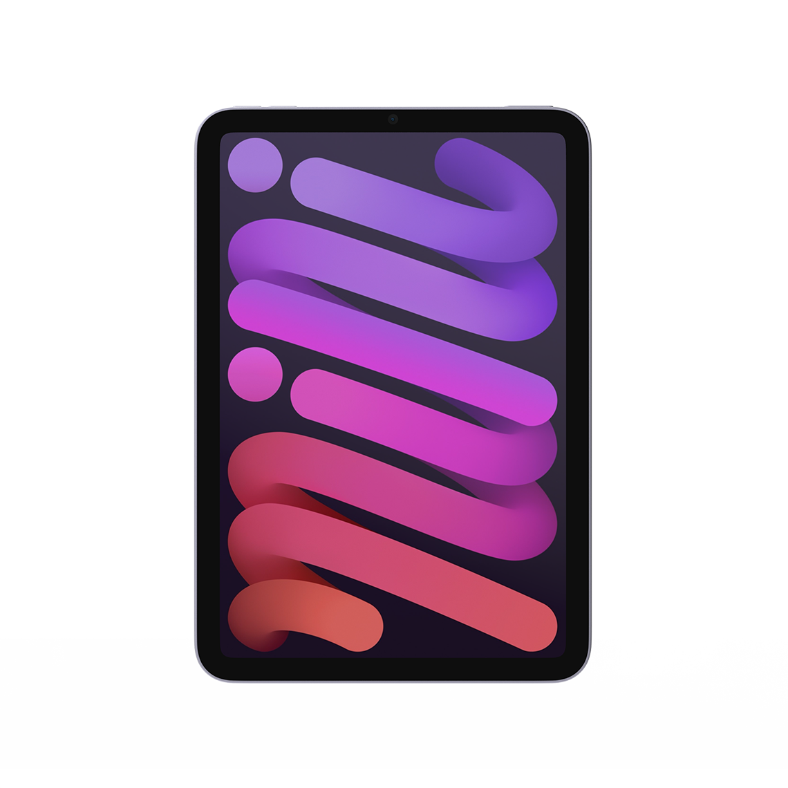 Apple iPad Mini purple front view