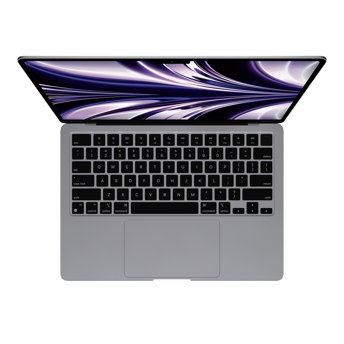 Apple M2 MacBook Air 13-inch - Space Gray - M2, 16GB RAM, 256GB Flash, 8-Core GPU, Open Box