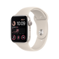 Apple Watch SE 2 44mm GPS - Starlight w/ S/M Starlight Sports Band, Grade A