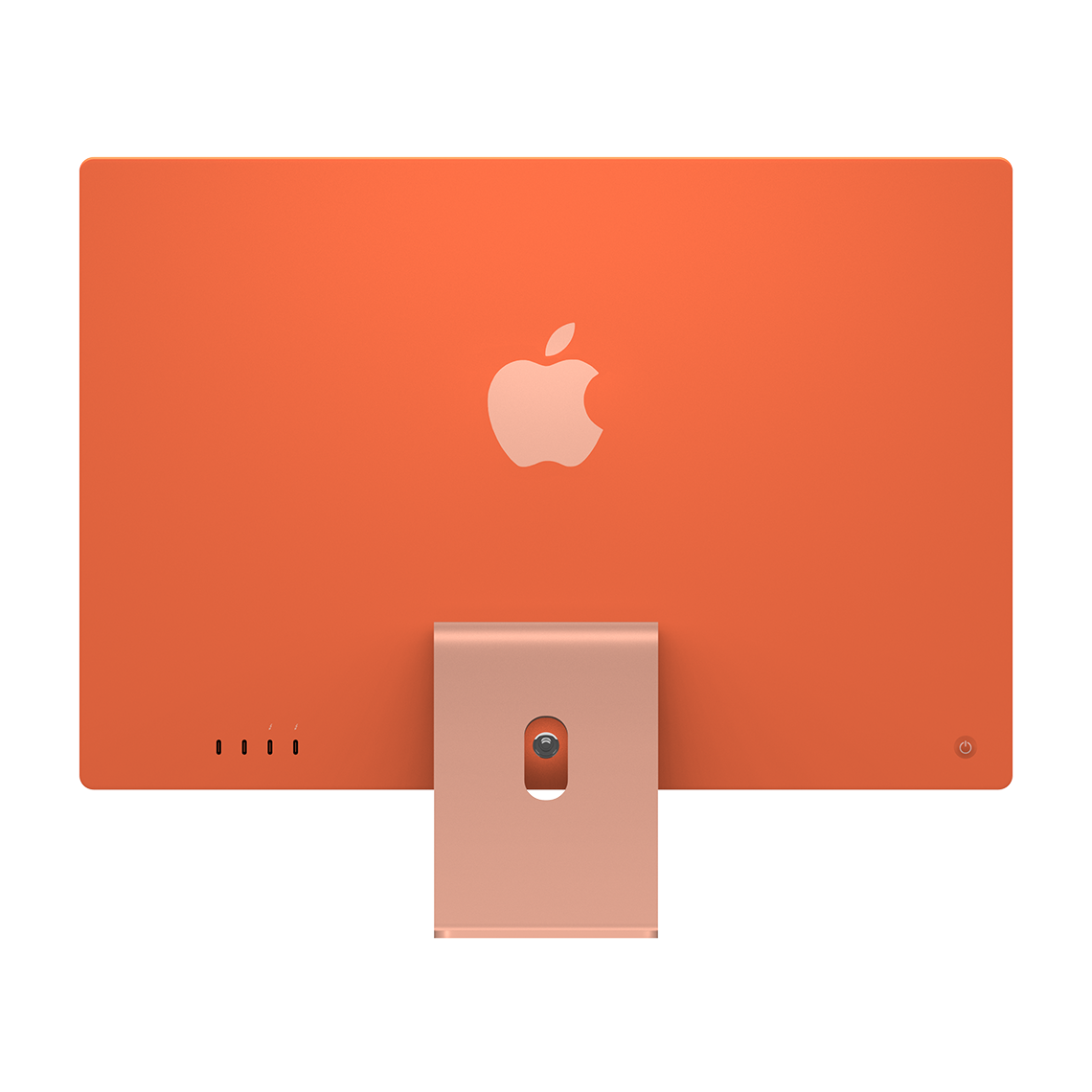 Apple M1 iMac 24-inch - Orange - 8GB RAM, 256GB Flash, 8-Core GPU, 4 Ports, Open Box