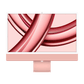 Apple iMac M3 pink front view
