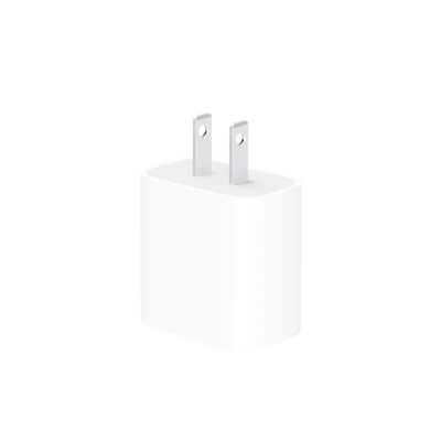 Apple 30W USB-C power adapter side view