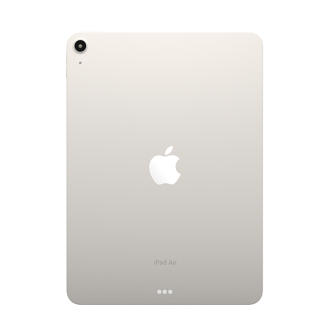 Apple iPad Air starlight rear view