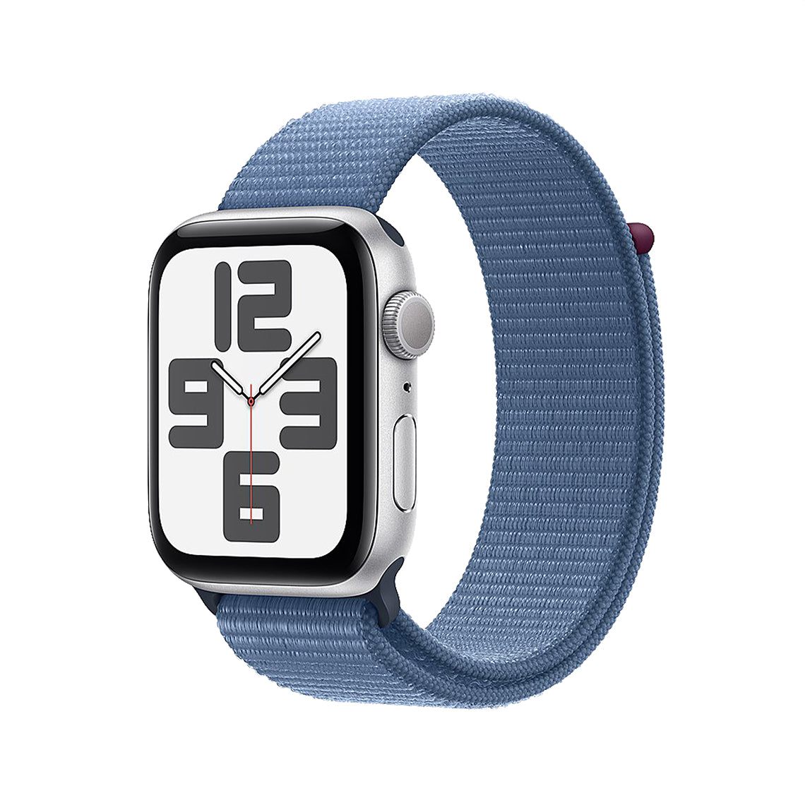 Apple Watch SE 2 40mm GPS - Silver w/ Winter Blue Sport Loop, Grade A