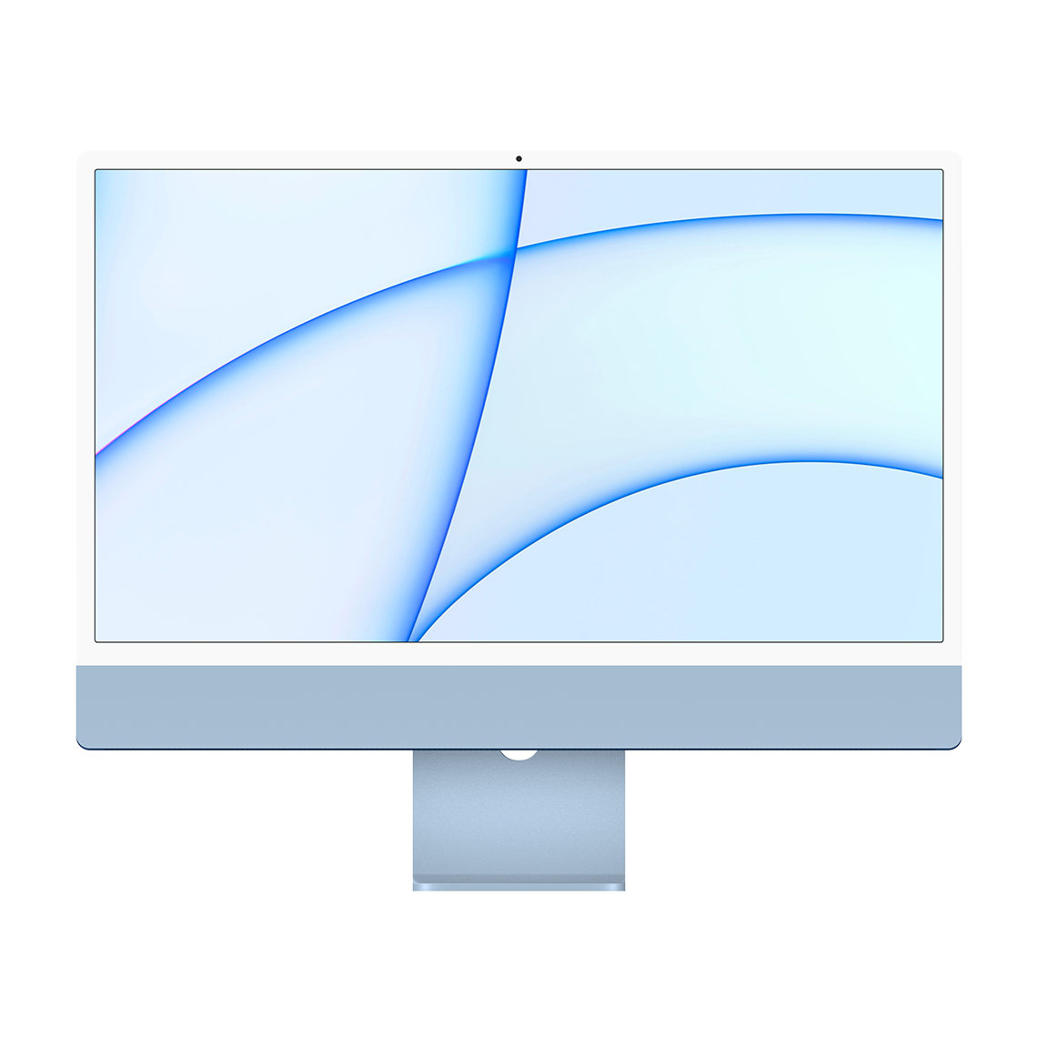 Apple M1 iMac 24-inch - Blue - 8GB RAM, 256GB Flash, 7-Core GPU, 2 Ports, Open Box