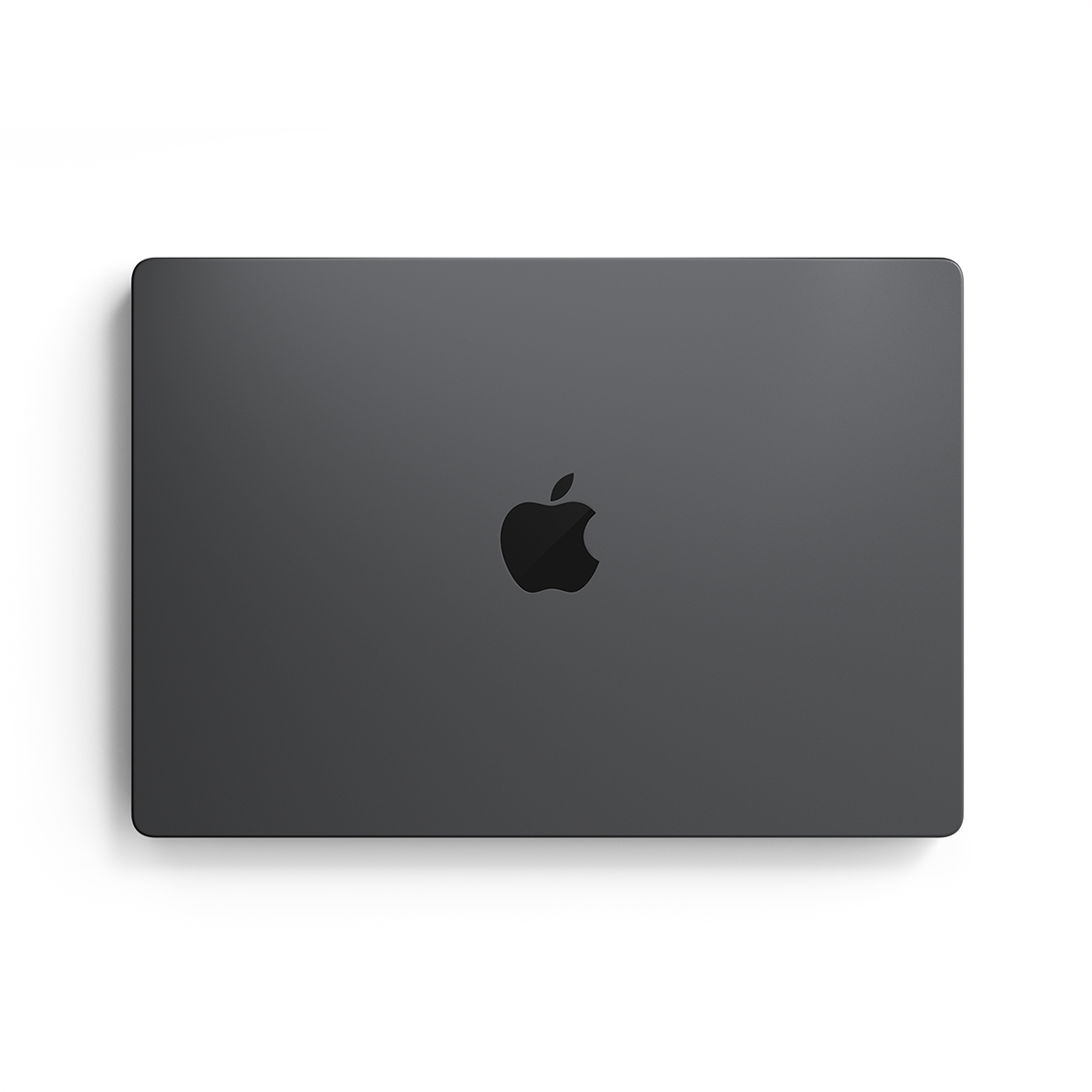 Apple MacBook Pro 16-inch M5 space black closed top view