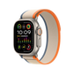Apple Watch Ultra 2 49mm GPS + Cellular - Titanium - S/M Orange/Beige Trail Loop, Grade A