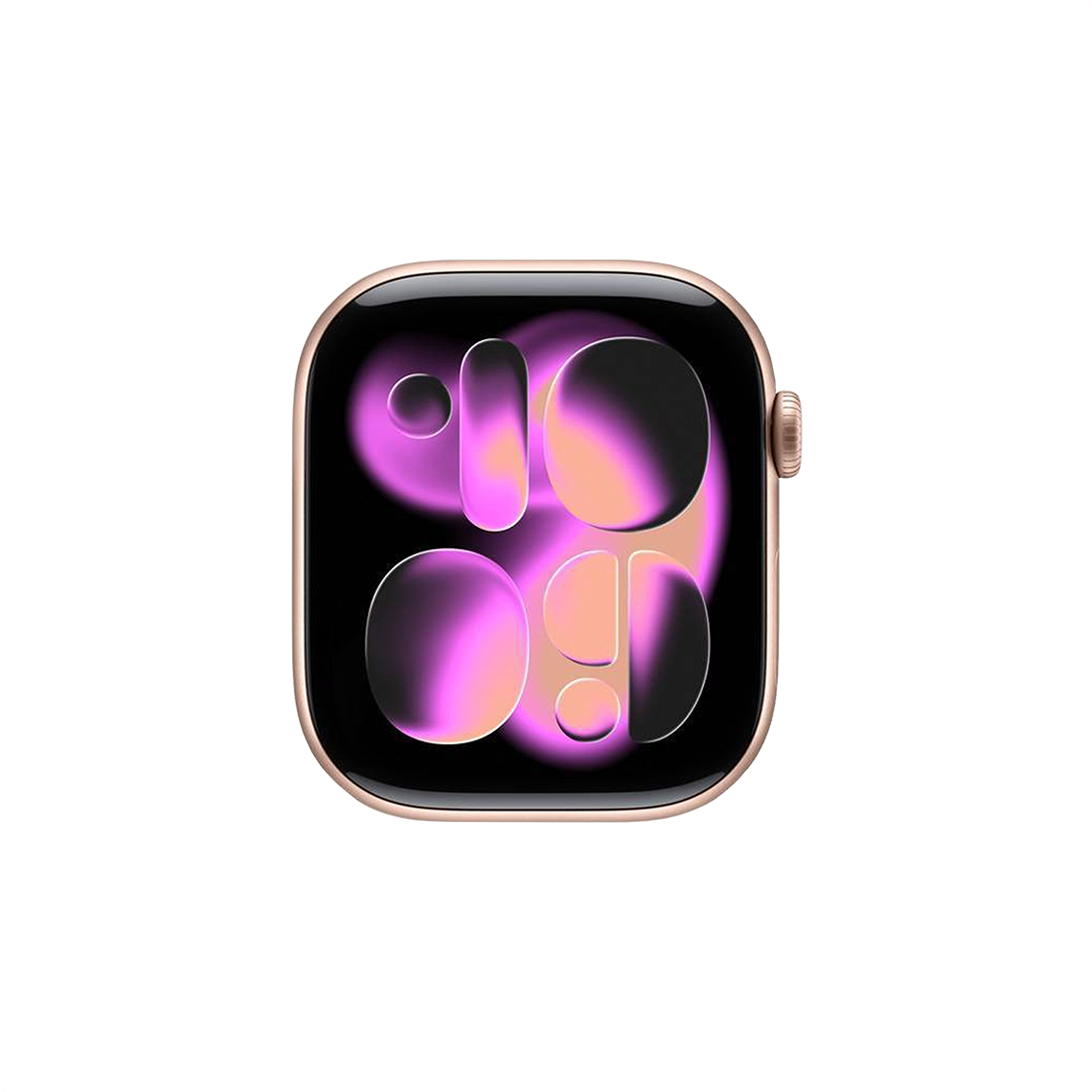 Apple Watch Series 11 Rose Gold face only