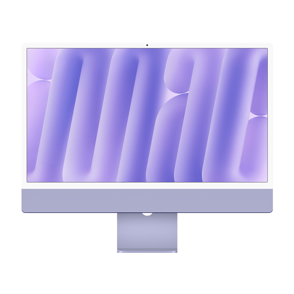 Apple iMac M4 purple front view