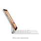 Apple Magic Keyboard for iPad Air 11-inch English layout white side view