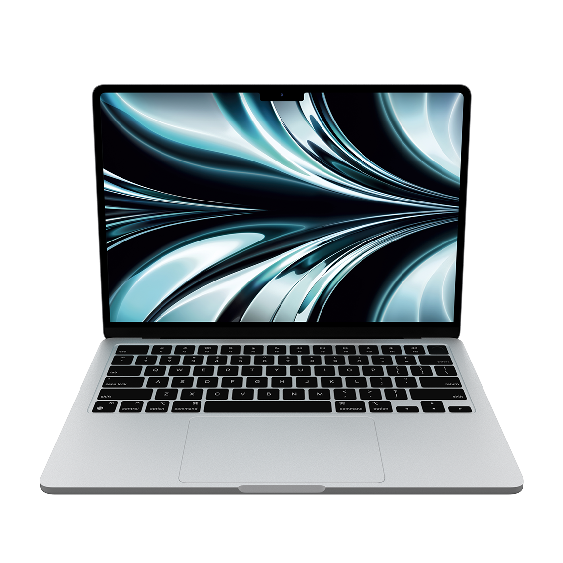 Apple 13-inch MacBook Air M2 silver front view