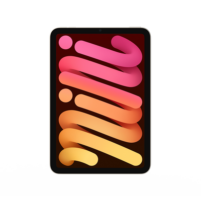 Apple iPad Mini 7th Gen Starlight front view
