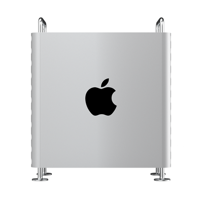 2019 Mac Pro tower side view