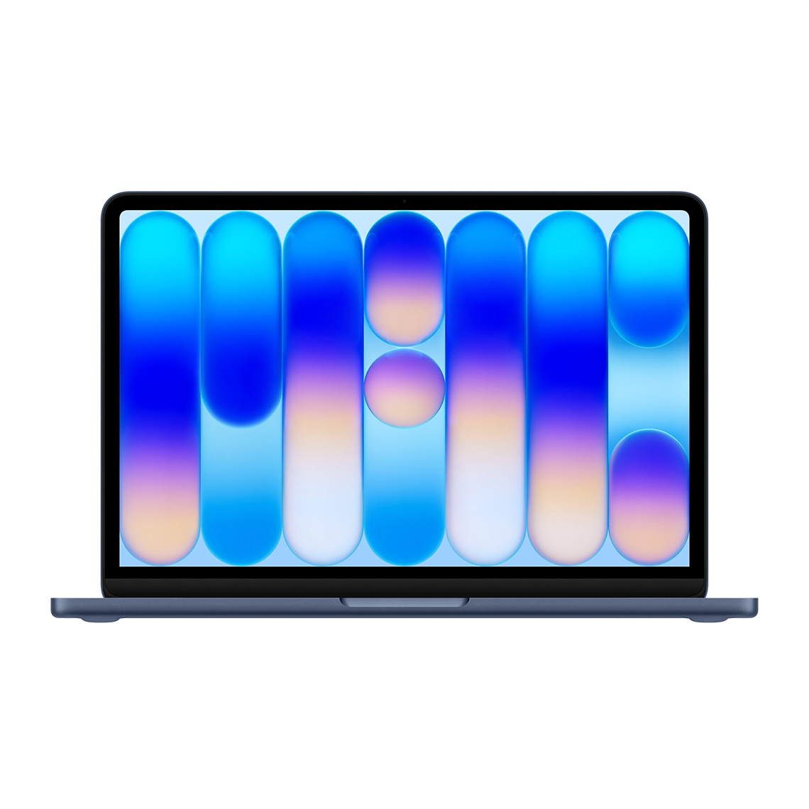 Apple MacBook Neo indigo front view