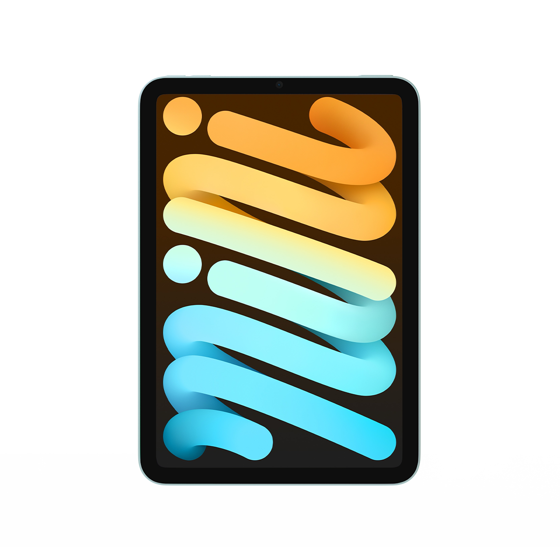 Apple iPad Mini 7th Gen Blue front view