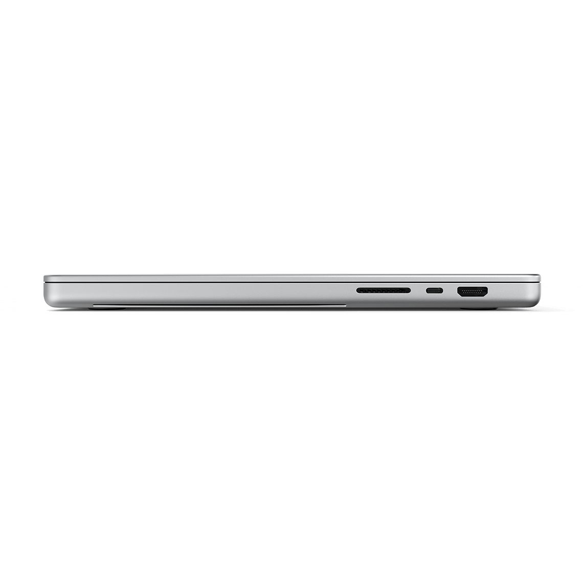 Apple MacBook Pro 16-inch M3 silver closed right side view