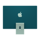 Apple iMac green with 2 USB-C port rear view
