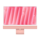 Apple iMac M4 pink front view