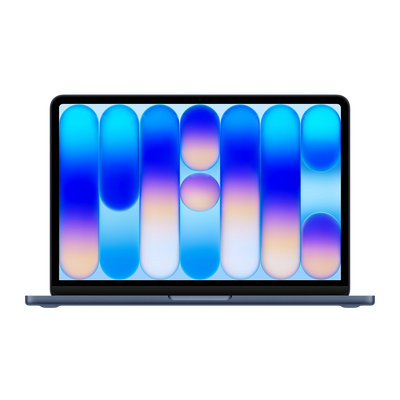 Apple MacBook Neo indigo front view