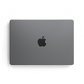 Apple MacBook Pro 14-inch M3 space gray closed top view